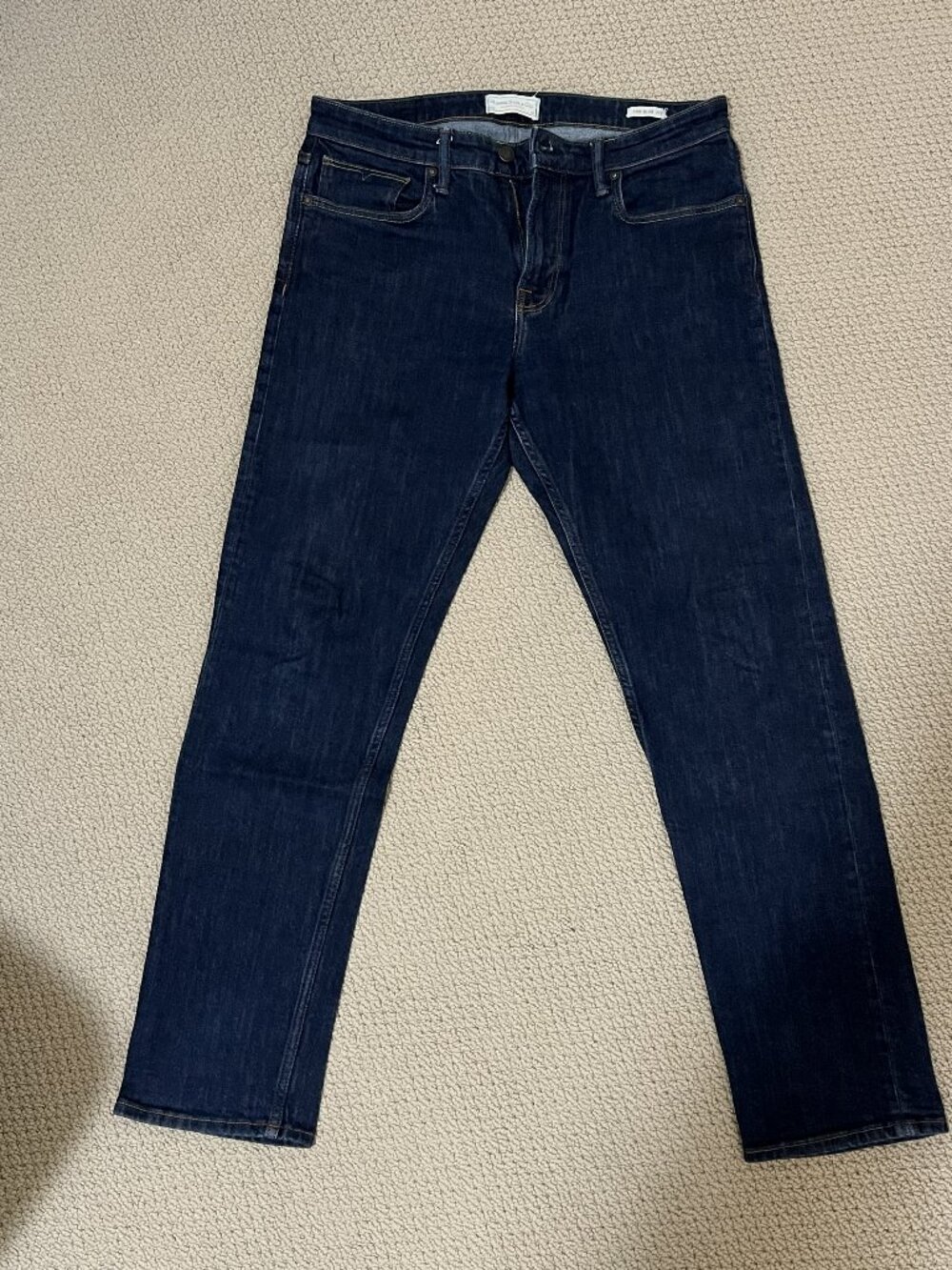 Rising Sun & Co Men’s 32x32 Slim Fit Dark Wash Stretch Jeans